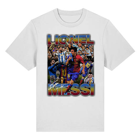 Messi Graphic Tee Barca Argentinia - Organic Heavy T-Shirt