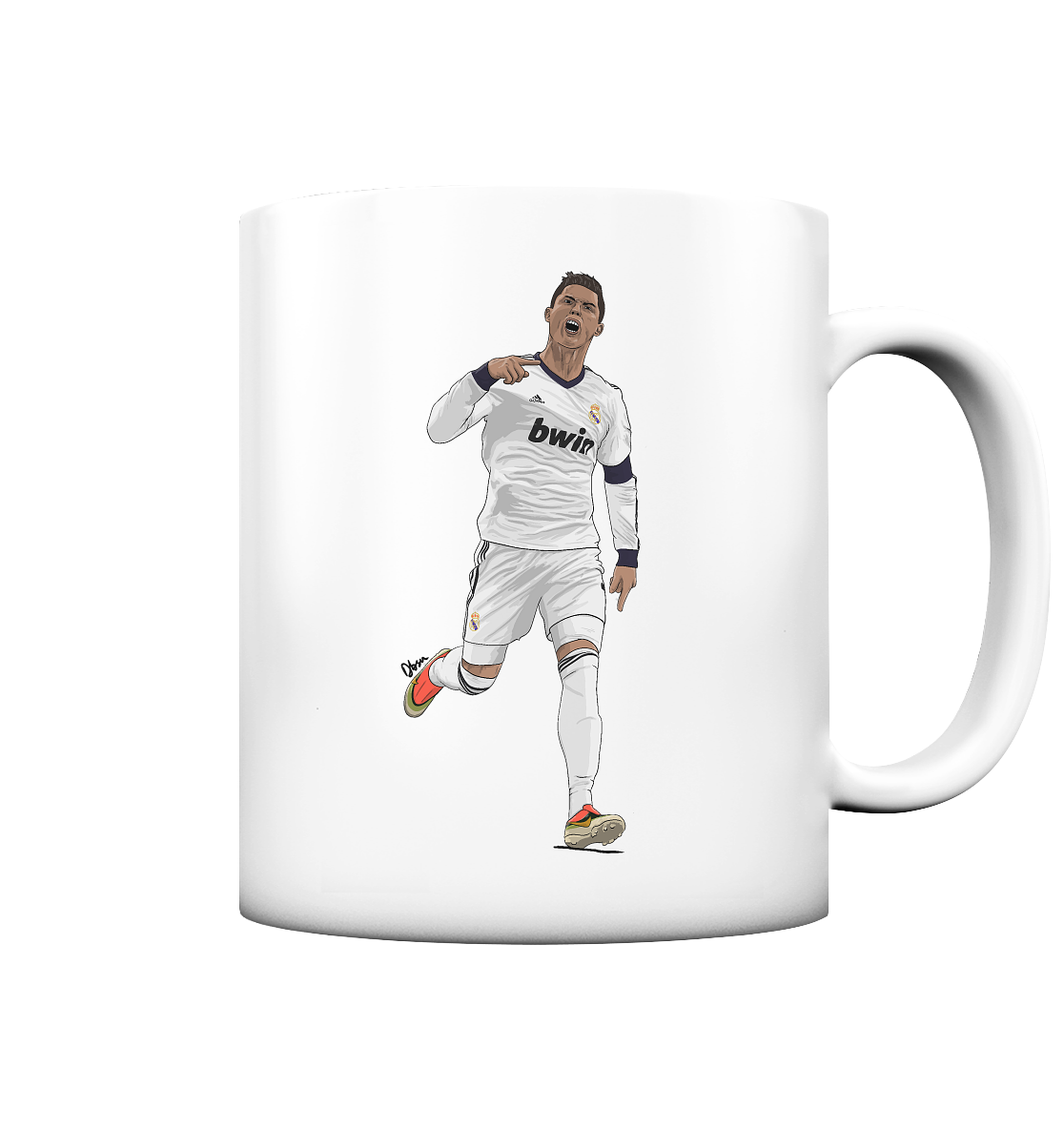 Tasse Ronaldo - CR7 - Tasse matt